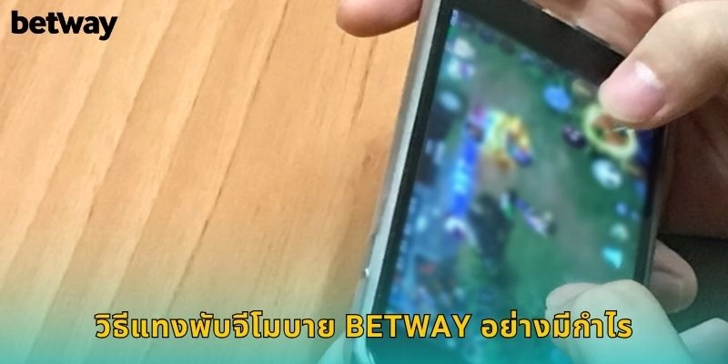 วิธีแทงพับจีโมบาย BETWAY อย่างมีกำไร